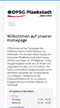 Mobile Screenshot of dpsg-plankstadt.de